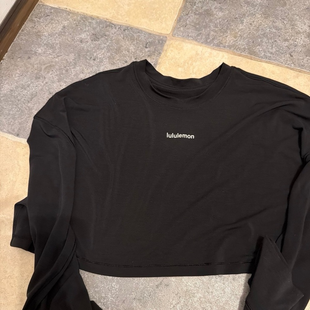 lululemon athletica Black Long Sleeve  Top